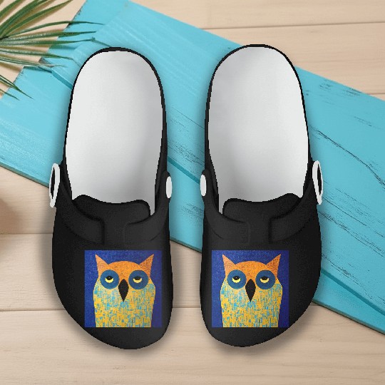 Mod Owl: Bored Owl Slip On Clogs