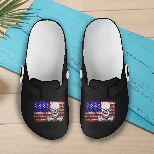 Merica Golf Slip On Clogs