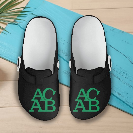 ACAB Celtic Slip On Clogs