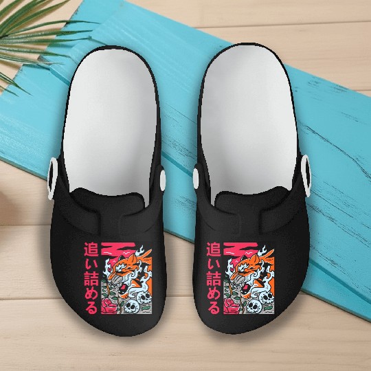 Year Of The Dragon 2024 Zodiac Lunar Chinese Slip On Clogs