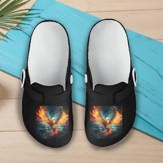 Cosmic Phoenix Slip On Clogs