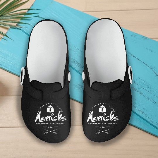Mavericks Pillar Point California Slip On Clogs