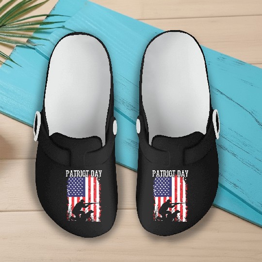 Patriot Day Slip On Clogs