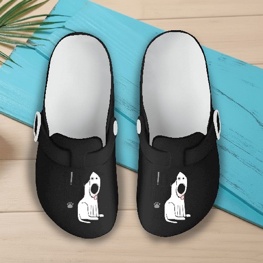 Big Dog Dad Slip On Clogs