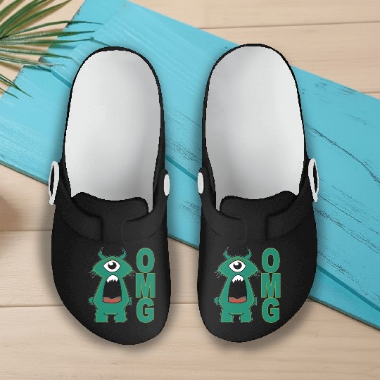 OMG Monster Slip On Clogs