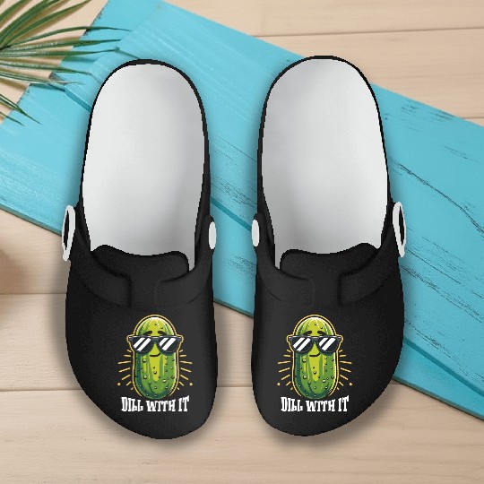 Pickle Lover Funny Pickle Dill pickle Pickled Slip On Clogs