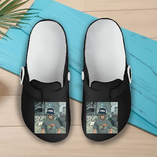 Gangsta Gorilla-Silverback Swanson Gorilla Wear Slip On Clogs