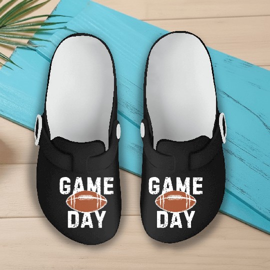 Game Day Football Slip On Clogs