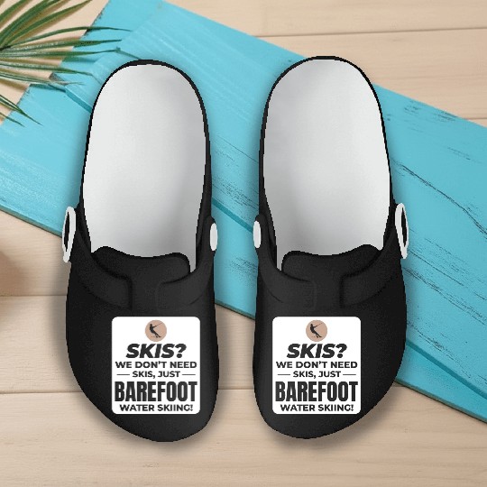 Barefoot Water Skiing Extreme Sports Barefooting Slip On Clogs