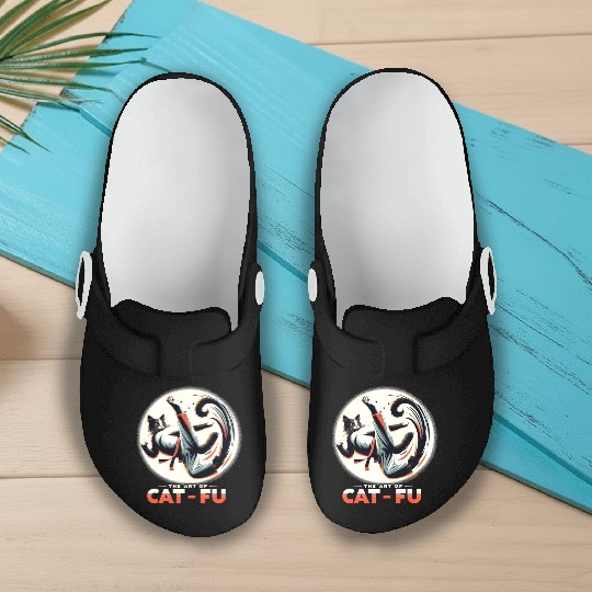 Kung Fu Chinese Kung Fu Asian Kung Fu Self defense Slip On Clogs