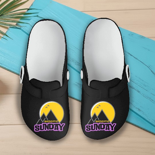 Awesome Sunday Slip On Clogs