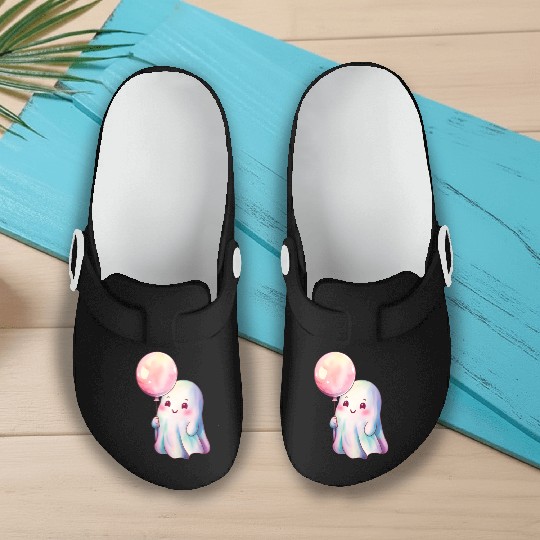 Balloon and Boo Slip On Clogs