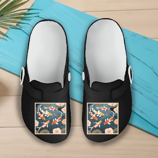 Koi Pond Slip On Clogs