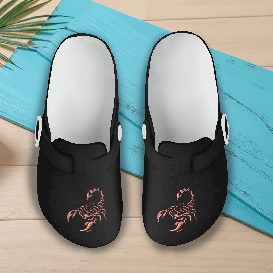 Funny Scorpio Zodiac Quote Slip On Clogs