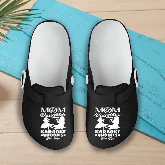 Mom And Daughter Karaoke Friends Forever Slip On Clogs