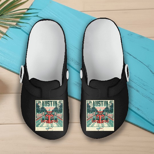 Austin Formula Racing Austin Race Formula Racing Slip On Clogs