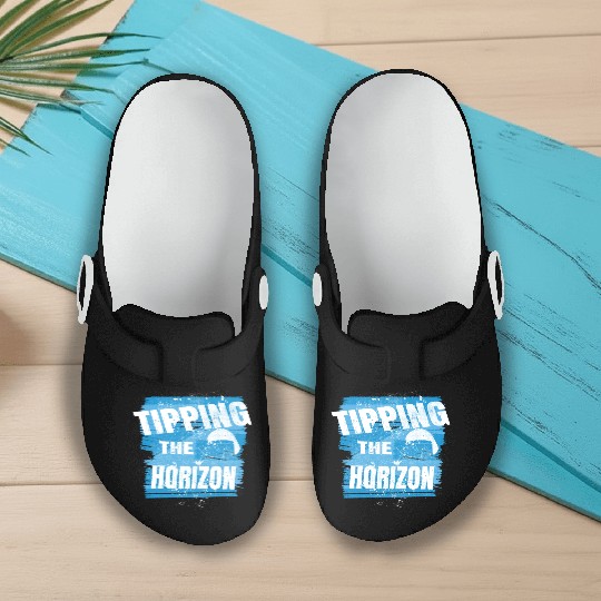 Tipping the Horizon Slip On Clogs