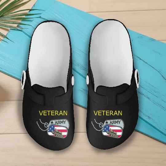 Veteran US Army Slip On Clogs