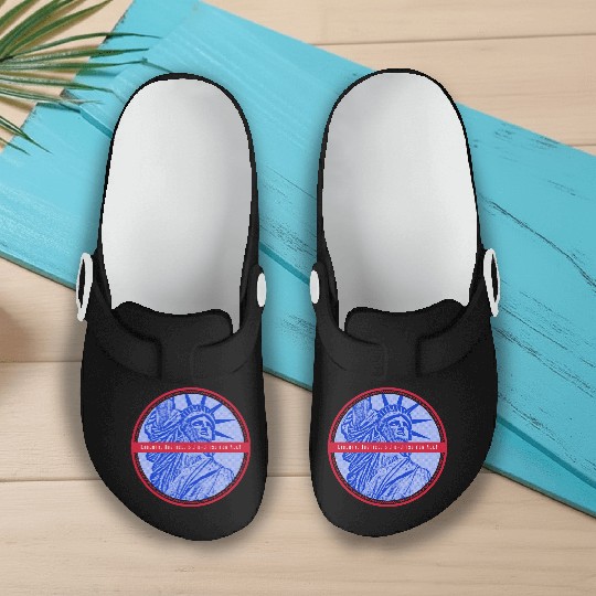 Liberty, Justice, & Jiu-Jitsu for All! Jiu Jitsu Slip On Clogs