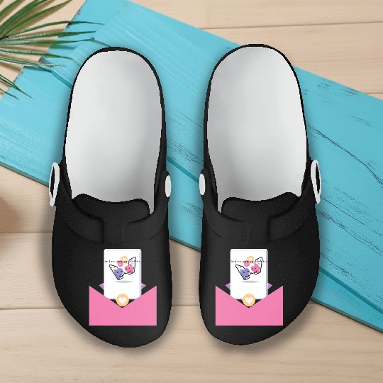 Getting Better with Age Valentine Day Slip On Clogs