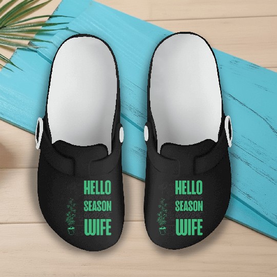 Plant Lover Gardening Husband Wife Slip On Clogs