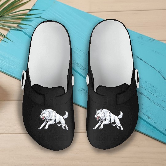 Alpha Wolf Slip On Clogs