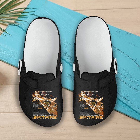 Spitfire Legend: WWII Icon in Flight Slip On Clogs