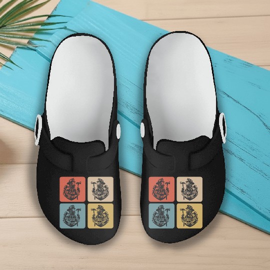 Fire Brigade - Heroes In Action Slip On Clogs