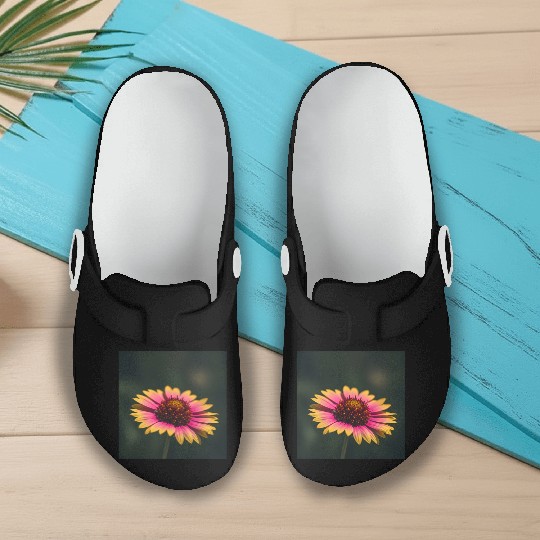 American Wildflower - Elegant Nature Slip On Clogs