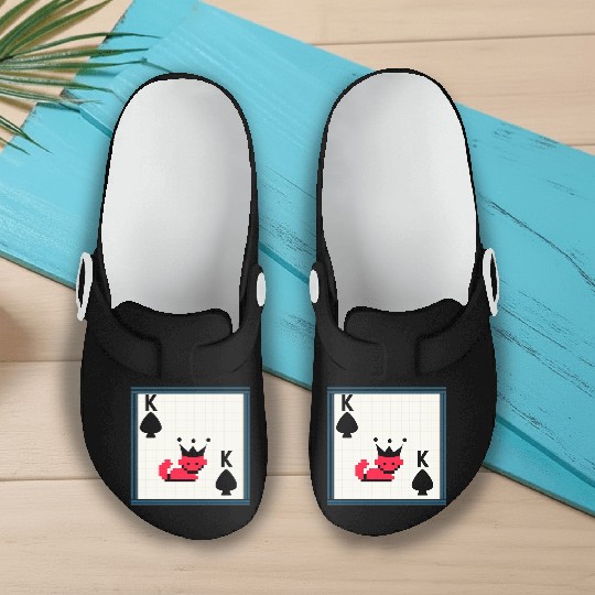 The Royal Cat Slip On Clogs