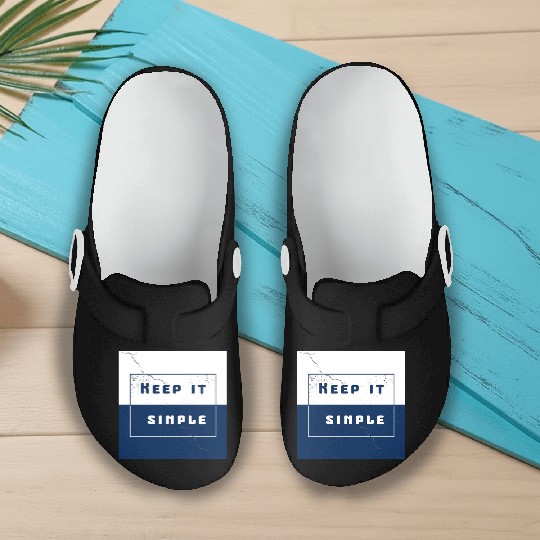 "Keep It Simple" Slip On Clogs