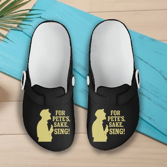 For Pete's Sake, Sing! Slip On Clogs
