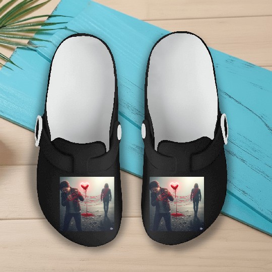The Bleeding Heart Slip On Clogs