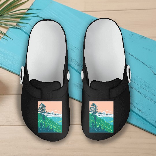 Great Smoky Mountains National Park in Gatlinburg  Slip On Clogs