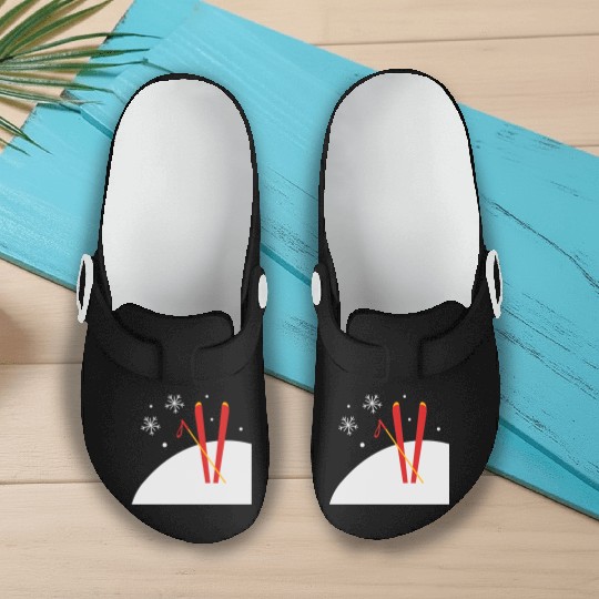 Skiing 3 Slip On Clogs