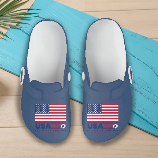 USA World Cup 2026 Slip On Clogs US Soccer