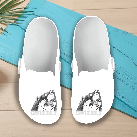 Grizzly Bear Slip On Clogs