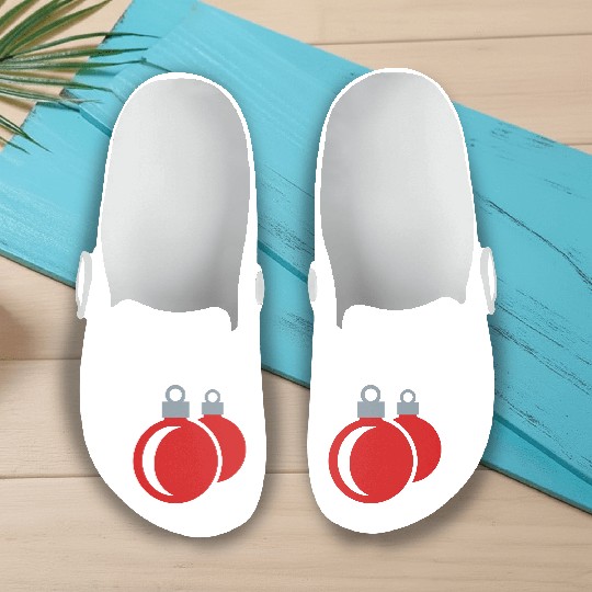 Christmas balls - xmas Slip On Clogs