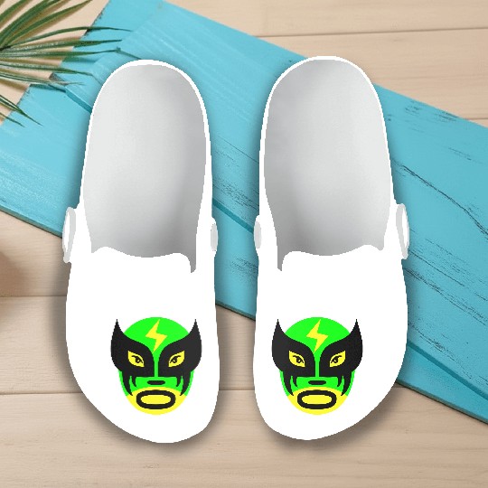Sport vectorstock 1978393 Wrestling Maske 004 Slip On Clogs