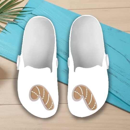 Gingerbread cookie Slip On Clogs