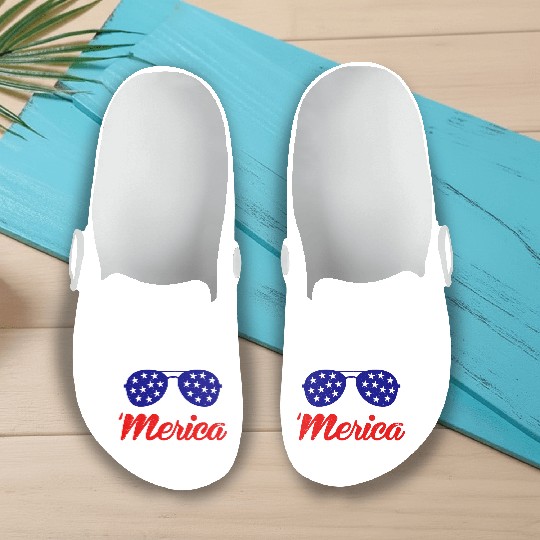 'Merica Slip On Clogs