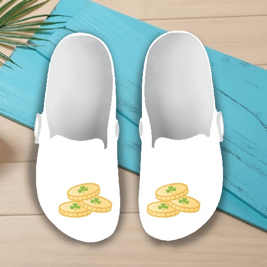 St. Patrick's Day Slip On Clogs