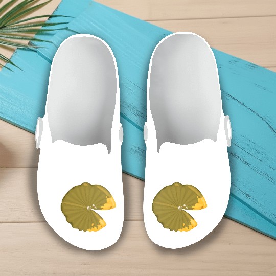 Lotus leaf Slip On Clogs