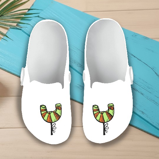 Croissant "Y" Slip On Clogs