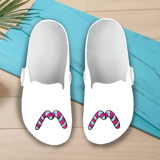 Candy canes "M" Slip On Clogs