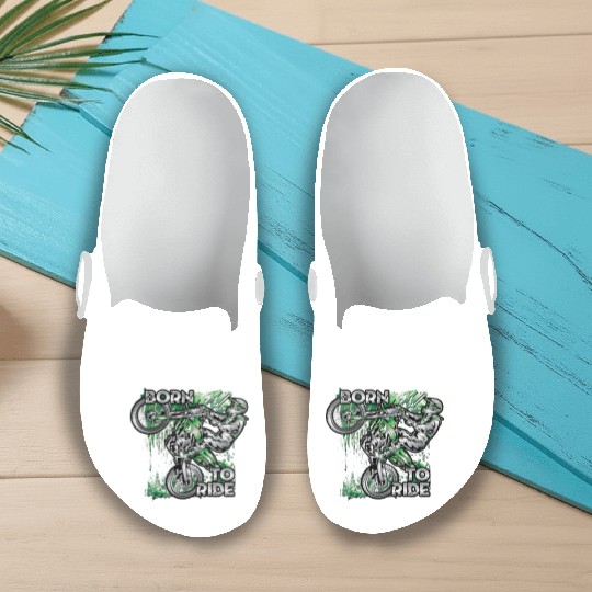 Supercross Born To Ride Slip On Clogs