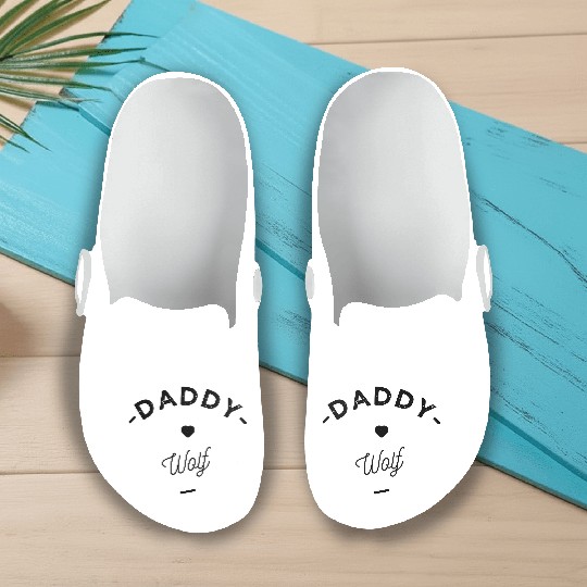 Daddy wolf- Slip On Clogs