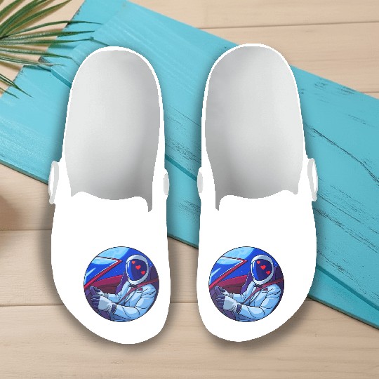 SpaceX Tesla Starman Slip On Clogs