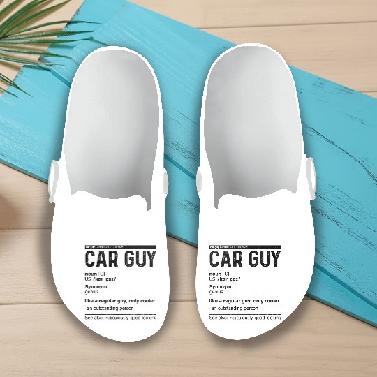 Car Guy Definition Slip On Clogs