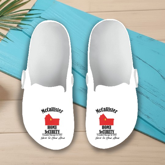 McCallister Home Security - Home Alone Gift Slip On Clogs